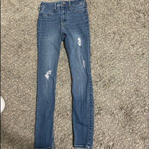 00XS Hollister High rise jean leggings